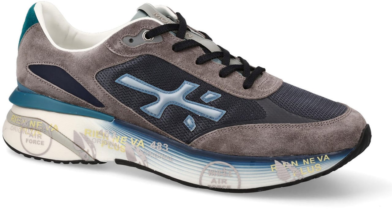 Premiata Sneakers Grey Grijs
