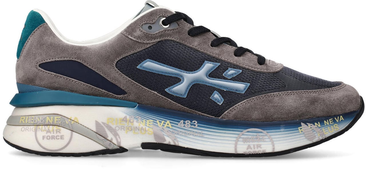 Premiata Sneakers Grey Grijs