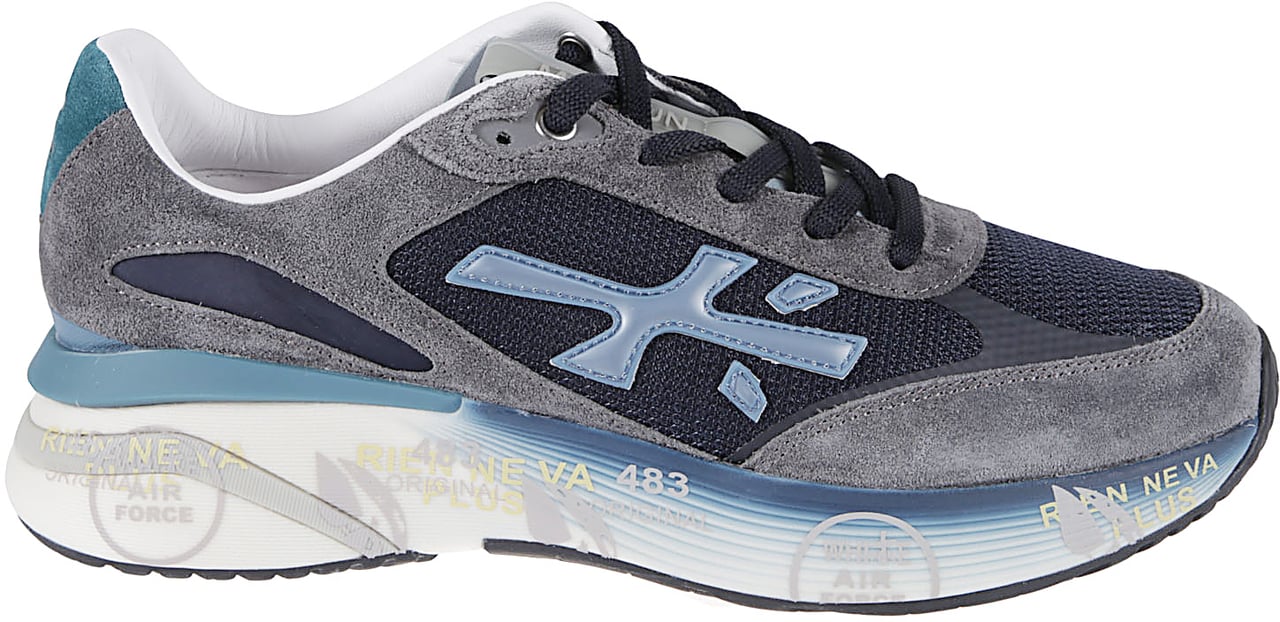 Premiata Moerun Sneakers Grey Grijs
