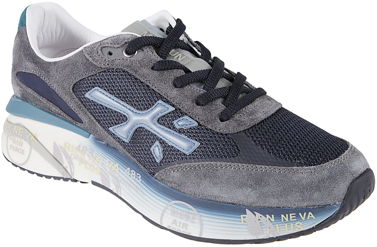 Premiata Moerun Sneakers Grey Grijs