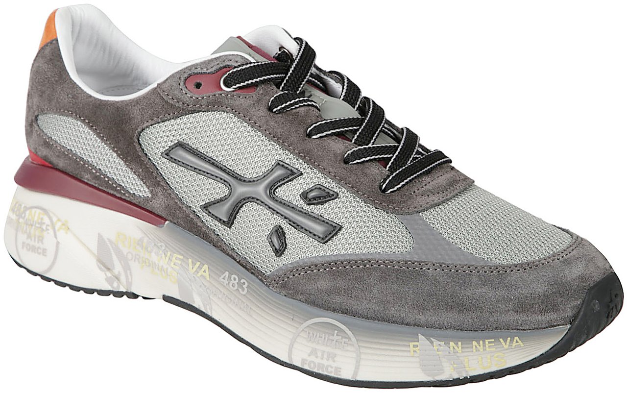 Premiata Moerun Sneakers Grey Grijs