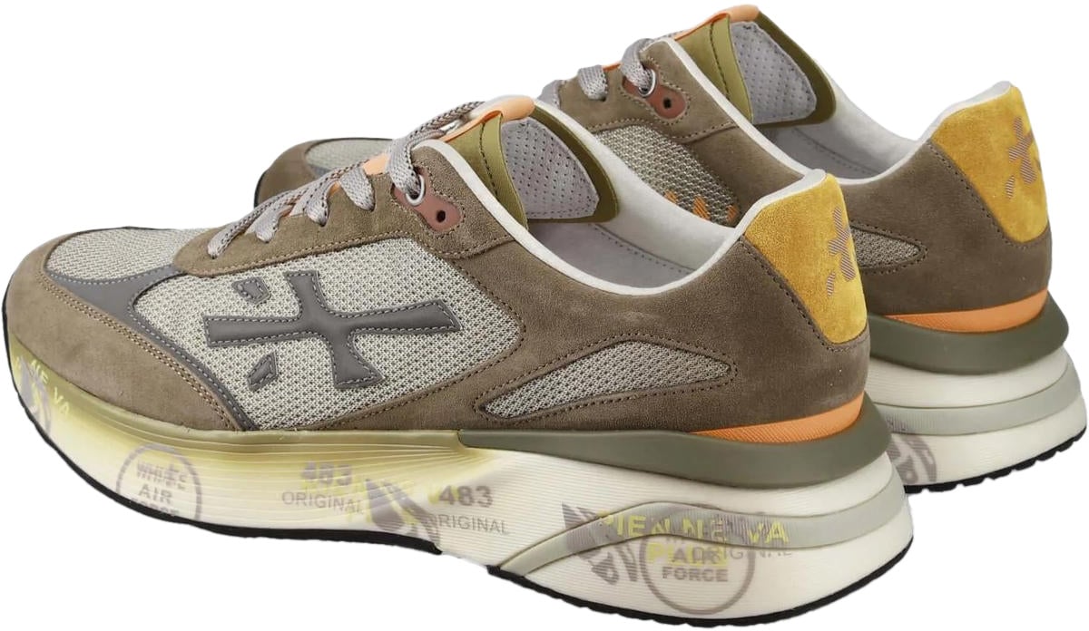 Premiata Heren Moerun Sneaker Groen Groen