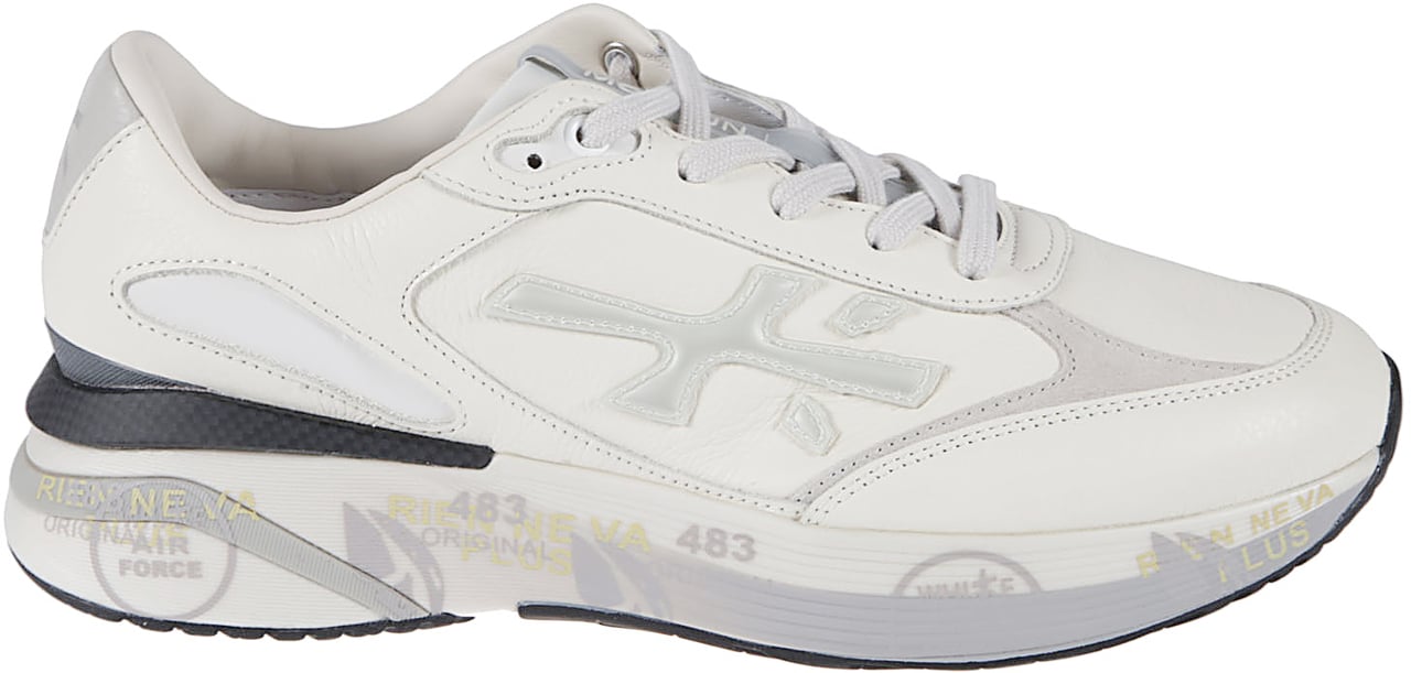 Premiata Moerun Sneakers White Wit
