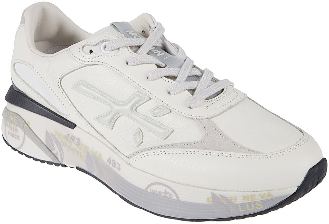 Premiata Moerun Sneakers White Wit