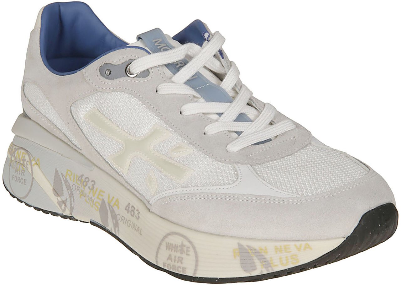 Premiata Moerun Sneakers White Wit