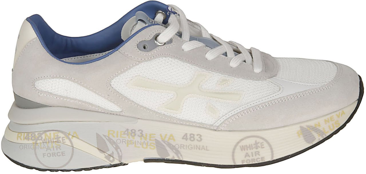 Premiata Moerun Sneakers White Wit