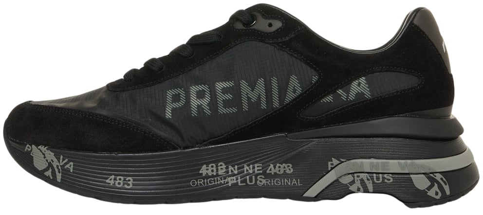 Premiata Sneakers 'Moerun' Zwart