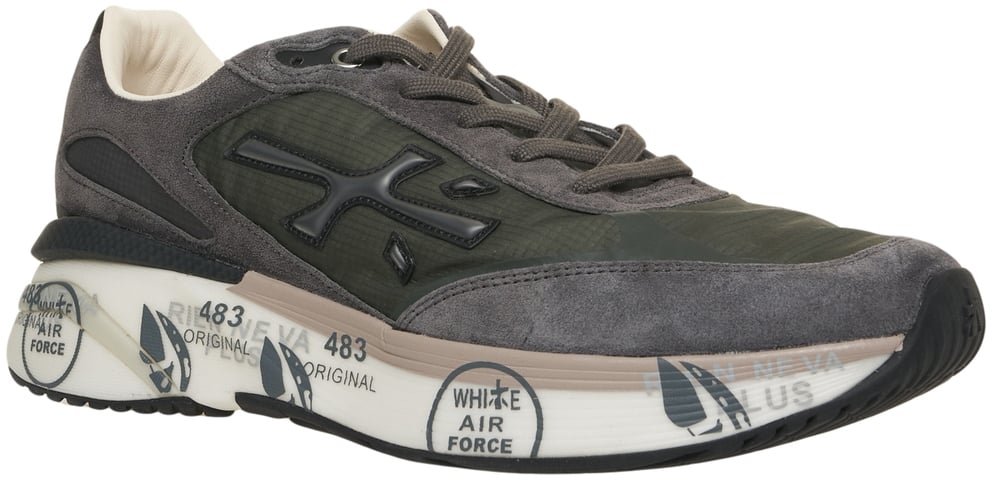 Premiata Sneakers 'Moerun' Grijs