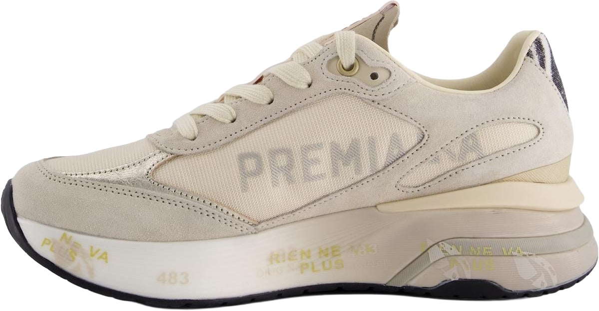 Premiata Dames Moerund Sneaker Beige