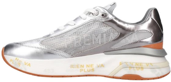 Premiata Sneakers Silver Zilver
