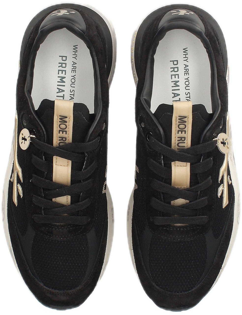Premiata Moerund Black Zwart