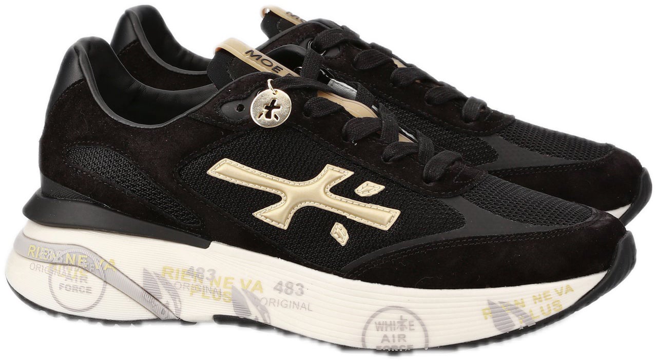 Premiata Moerund Black Zwart