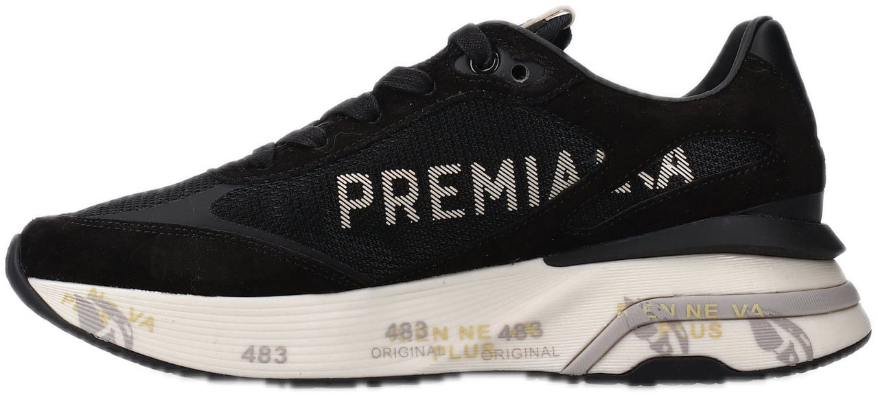 Premiata Moerund Black Zwart