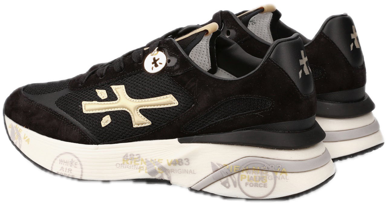 Premiata Moerund Black Zwart