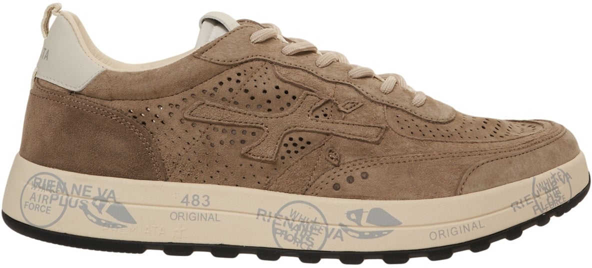 Premiata Sneakers 'Nous' Beige