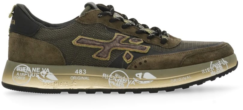 Premiata Sneakers Green Groen