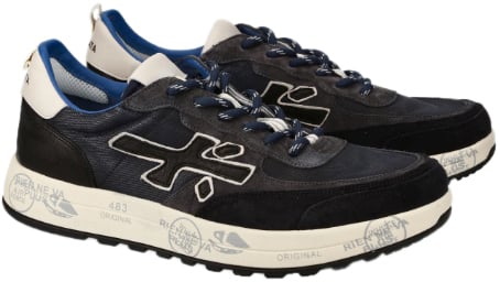 Premiata Sneakers Blue Blauw