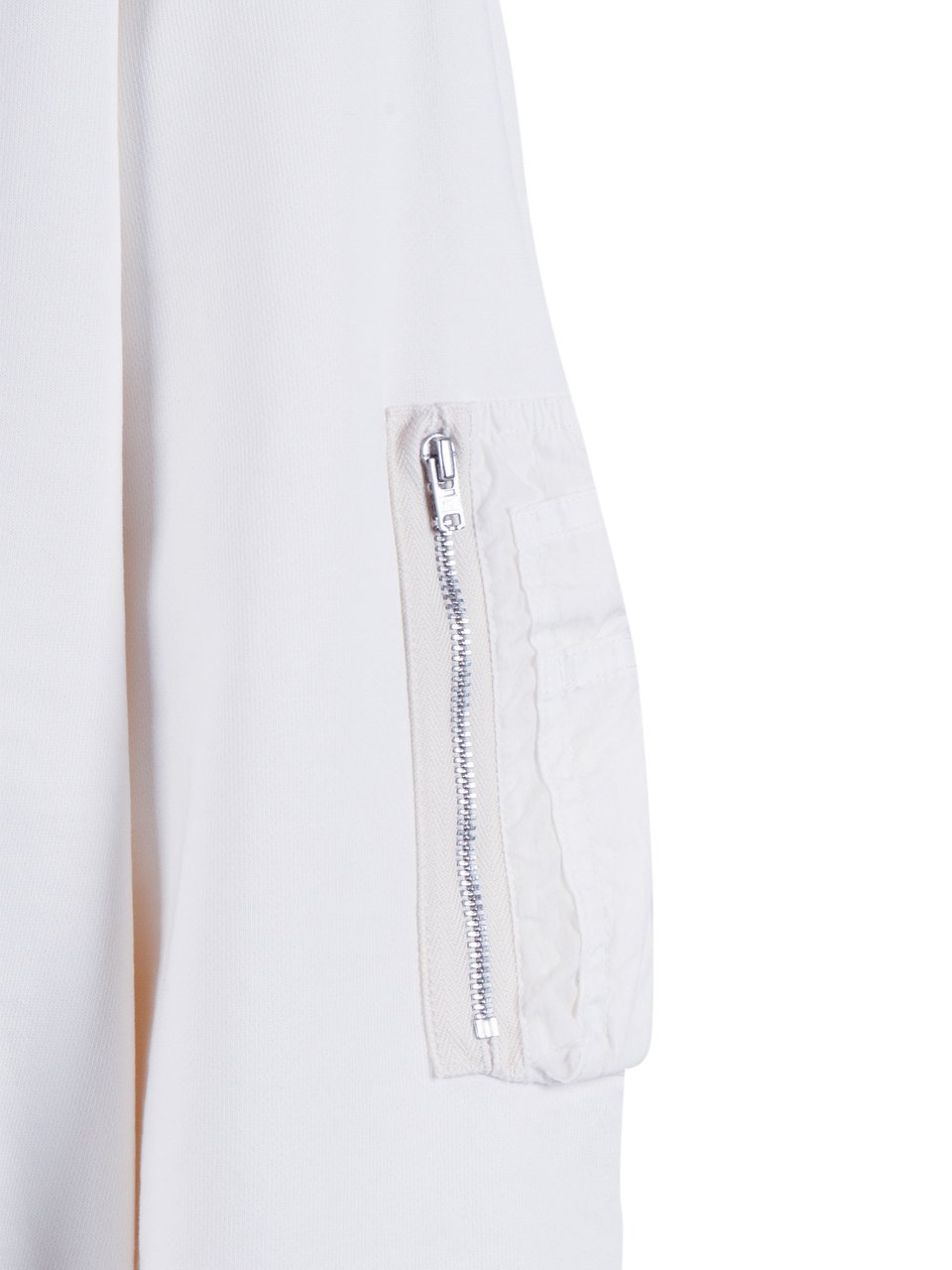 Premiata White Wulfenita Cropped Sweatshirt Wit