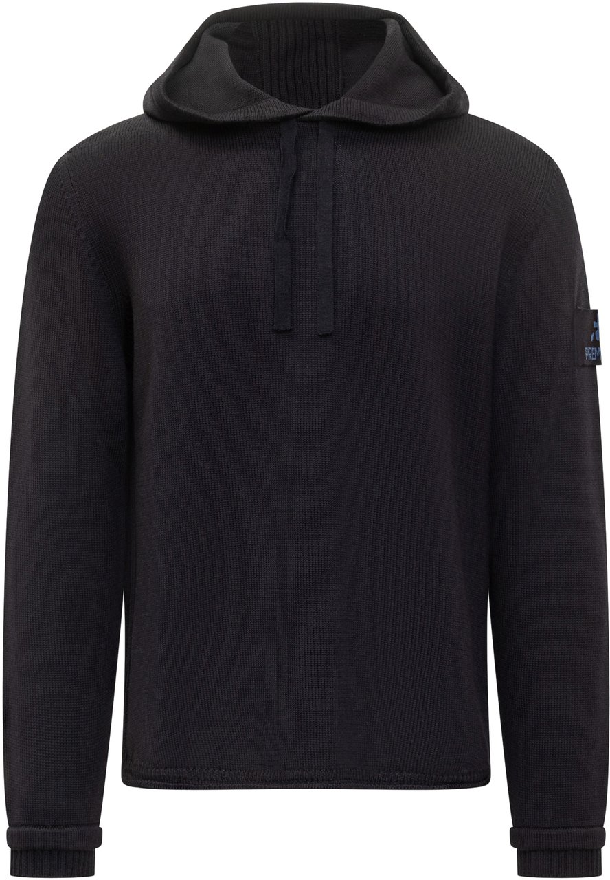 Premiata Premiata Maglia con Cappuccio Blauw