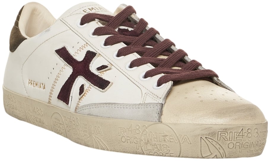 Premiata Sneakers 'Steven' Wit