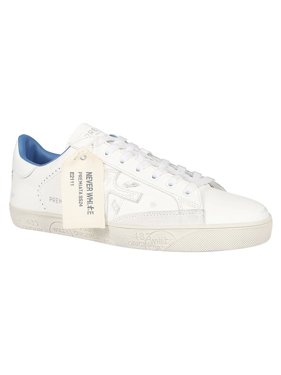Premiata Steven Sneakers White Wit