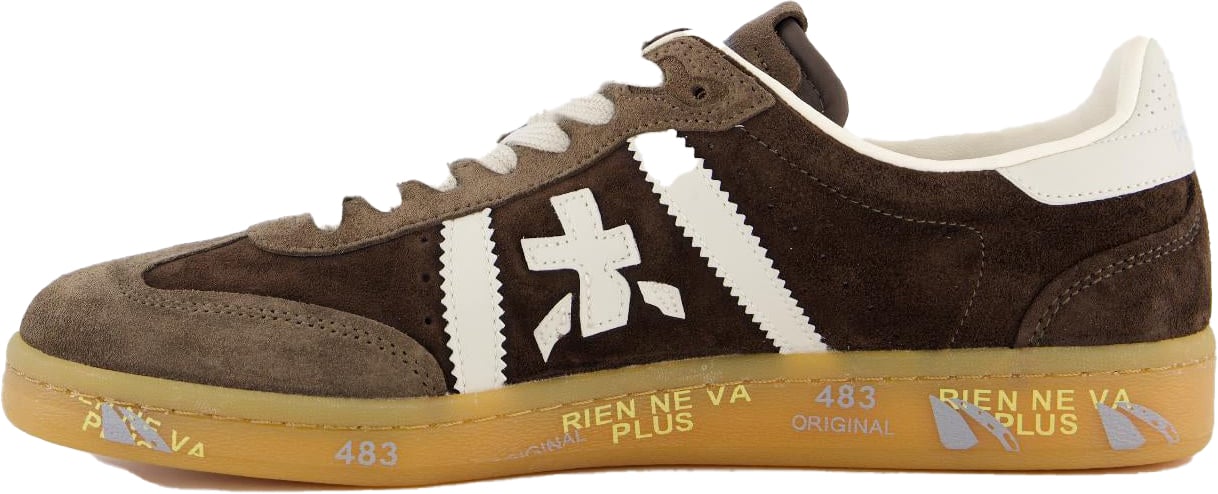 Premiata Heren Bonnie Sneaker Bruin Bruin