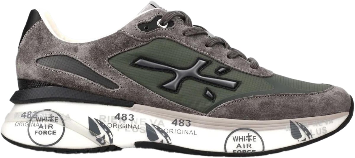 Premiata Heren Moerun Sneaker Groen