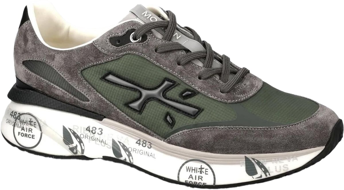 Premiata Heren Moerun Sneaker Groen