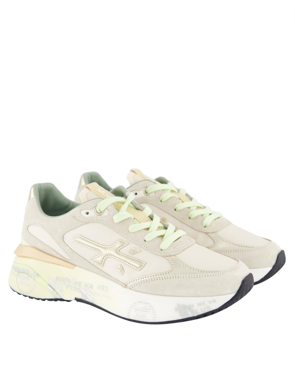 Premiata Dames Moerund Sneaker Beige Beige