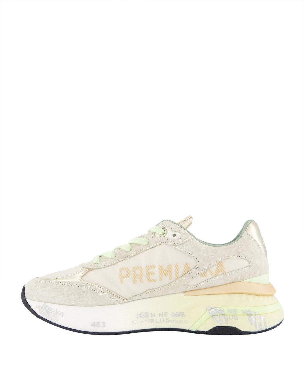 Premiata Dames Moerund Sneaker Beige Beige