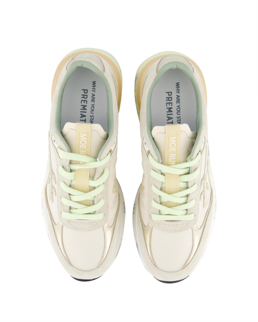 Premiata Dames Moerund Sneaker Beige Beige