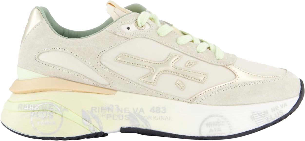 Premiata Dames Moerund Sneaker Beige Beige