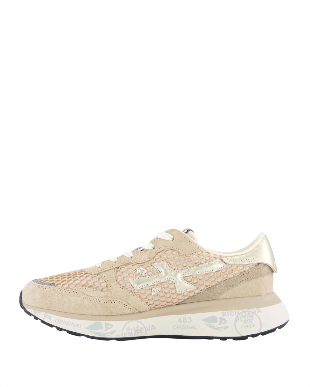 Premiata Dames Lauryn Sneaker Beige Beige
