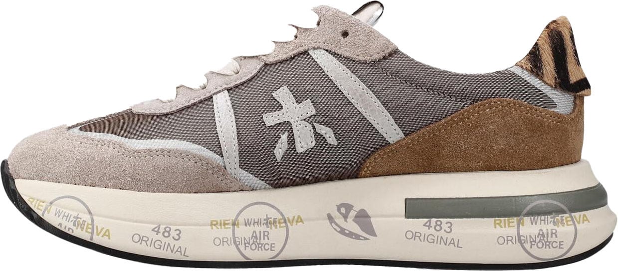 Premiata Dames Cassie Grijs