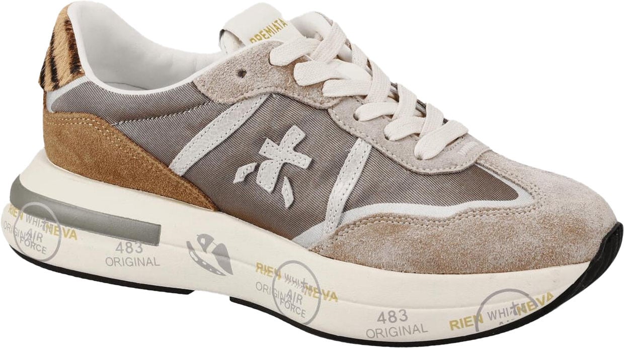 Premiata Dames Cassie Grijs