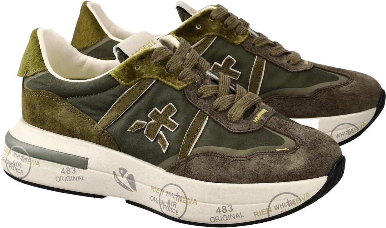 Premiata Dames Cassie Groen