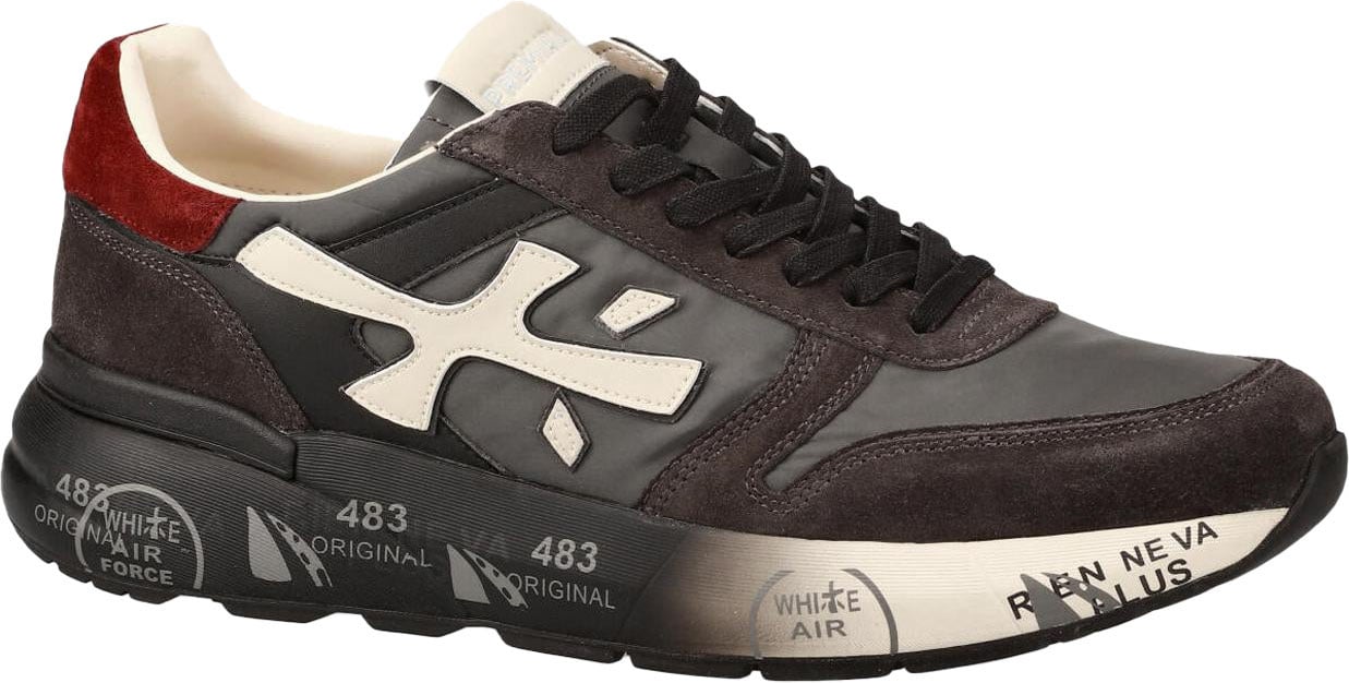 Premiata Heren Mick Grijs