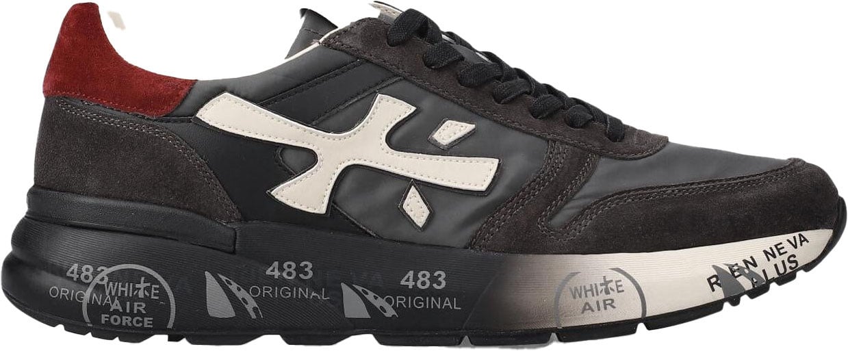 Premiata Heren Mick Grijs
