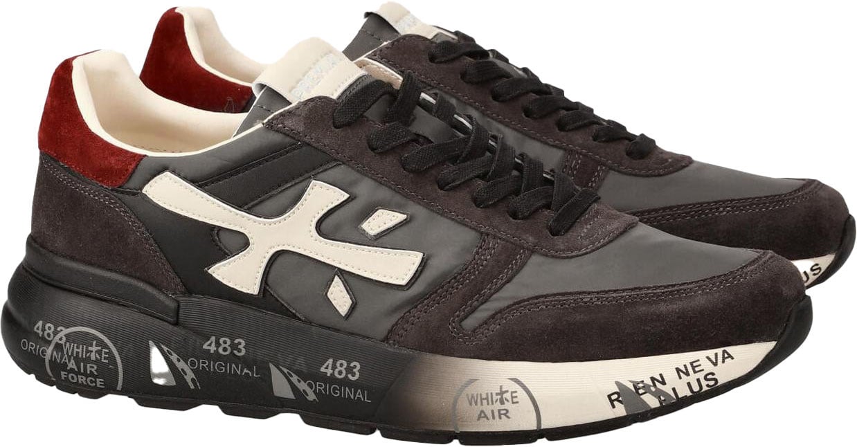 Premiata Heren Mick Grijs