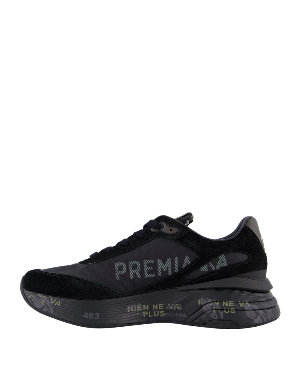 Premiata Dames Moerund Sneaker Zwart