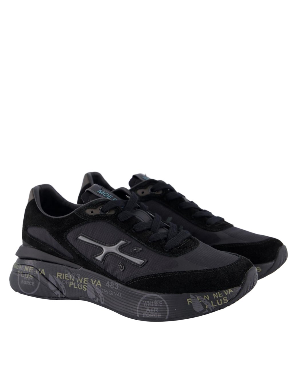 Premiata Dames Moerund Sneaker Zwart