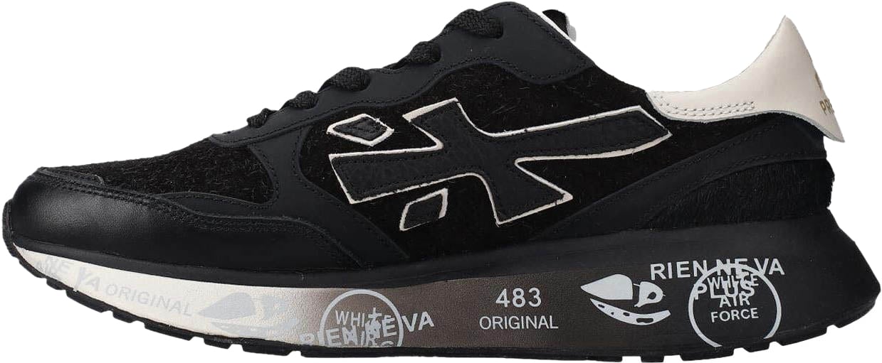 Premiata Dames Lauryn sneakers Zwart