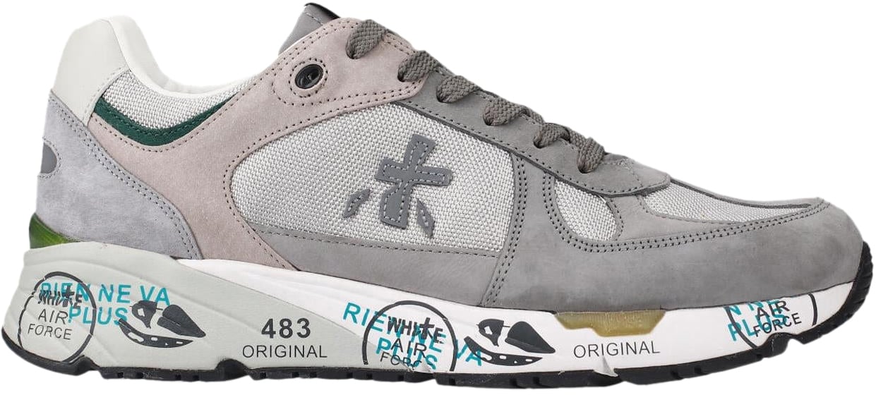 Premiata Heren Mase Grijs