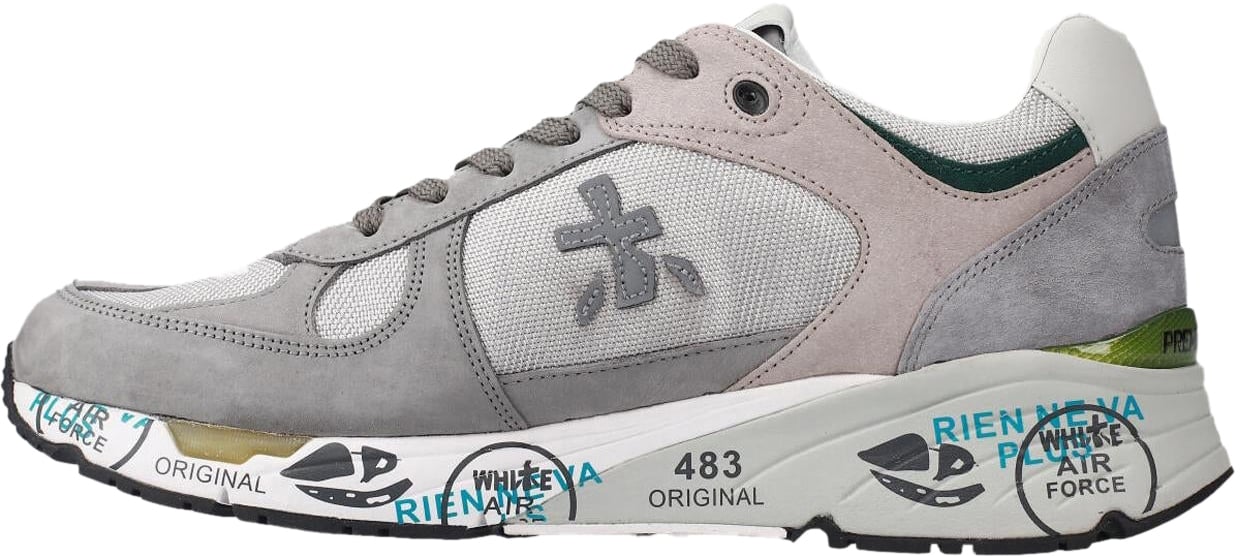 Premiata Heren Mase Grijs