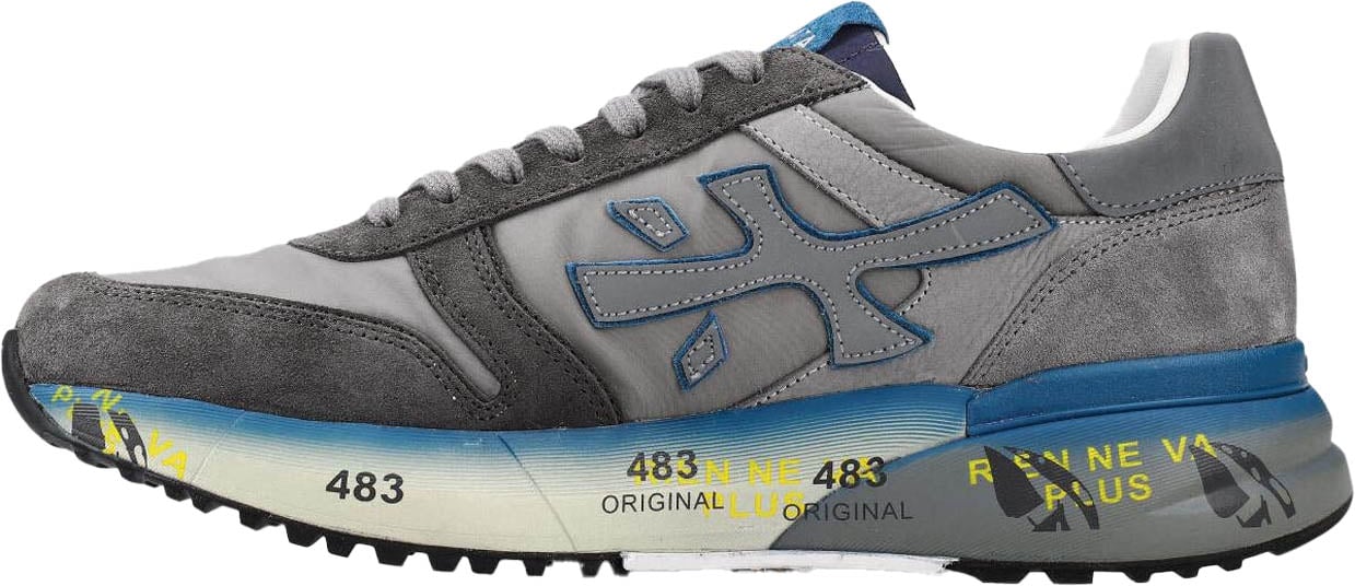 Premiata Heren Mick Sneaker Grijs Grijs