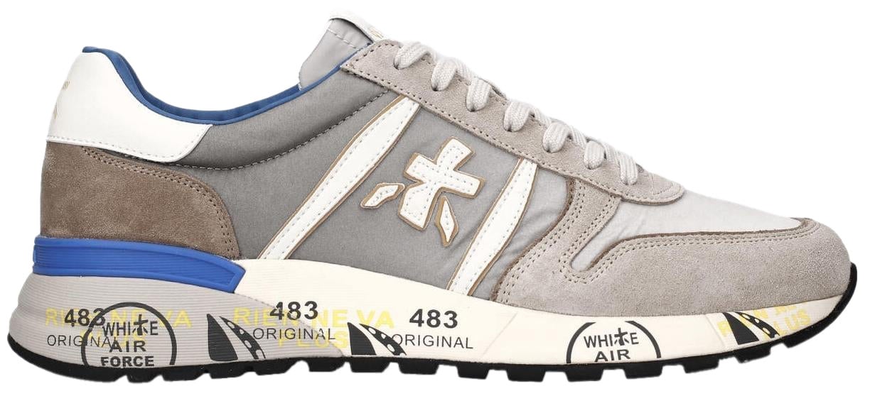 Premiata Heren Lander Grijs