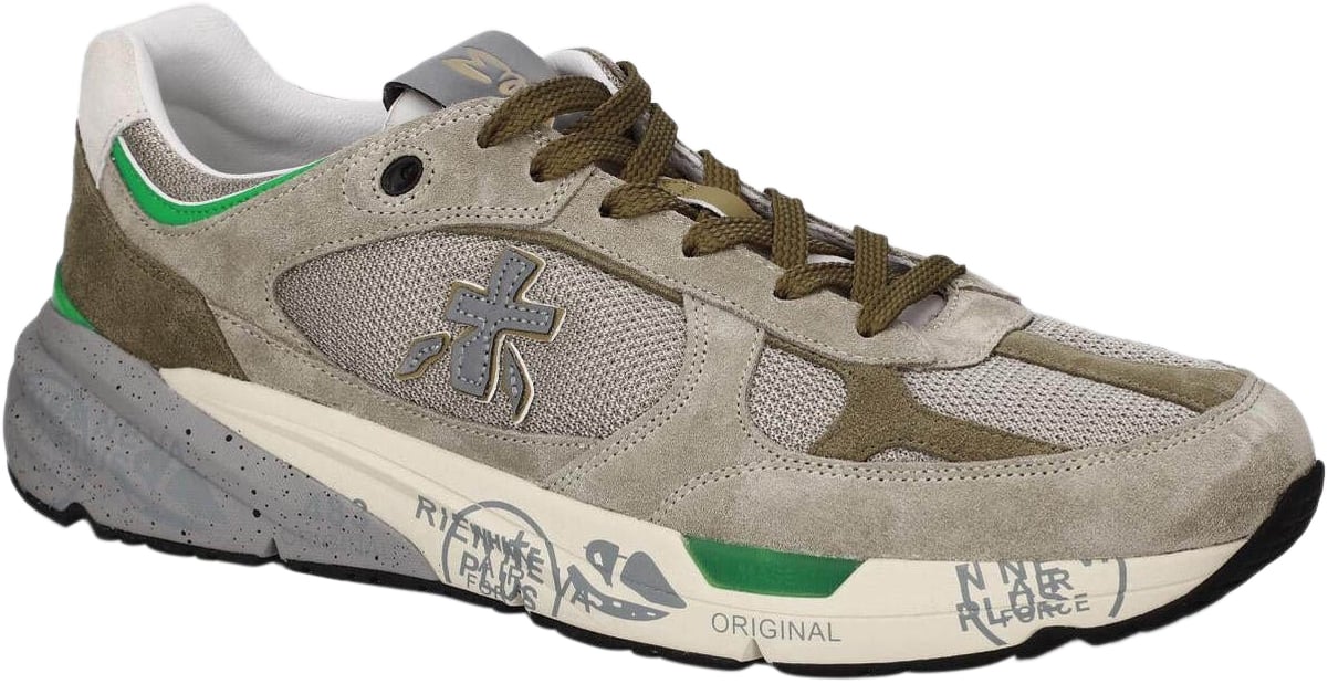 Premiata Heren Mase Grijs