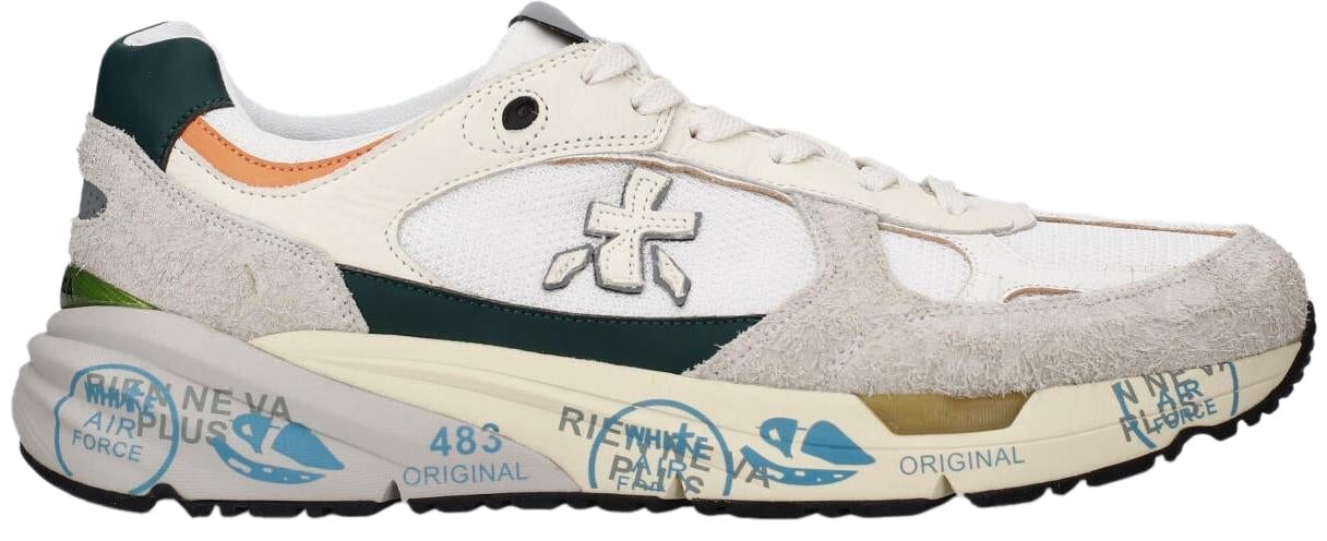 Premiata Heren Mase Wit