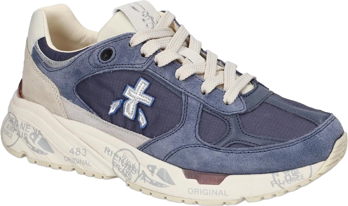 Premiata Dames Mased sneakers Blauw