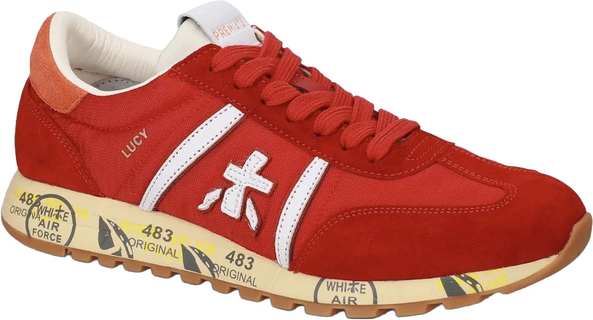 Premiata Dames Lucyd sneakers Rood